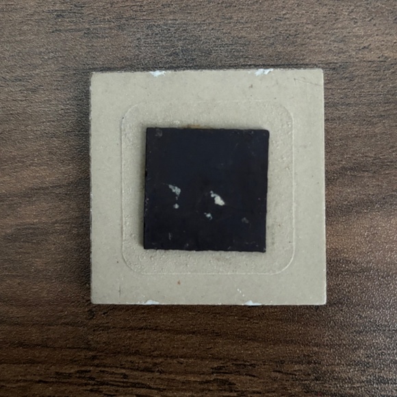 * VINTAGE Disney MICKEY MOUSE Santa Christmas Refrigerator Tile Magnet Ceramic * - Picture 3 of 5